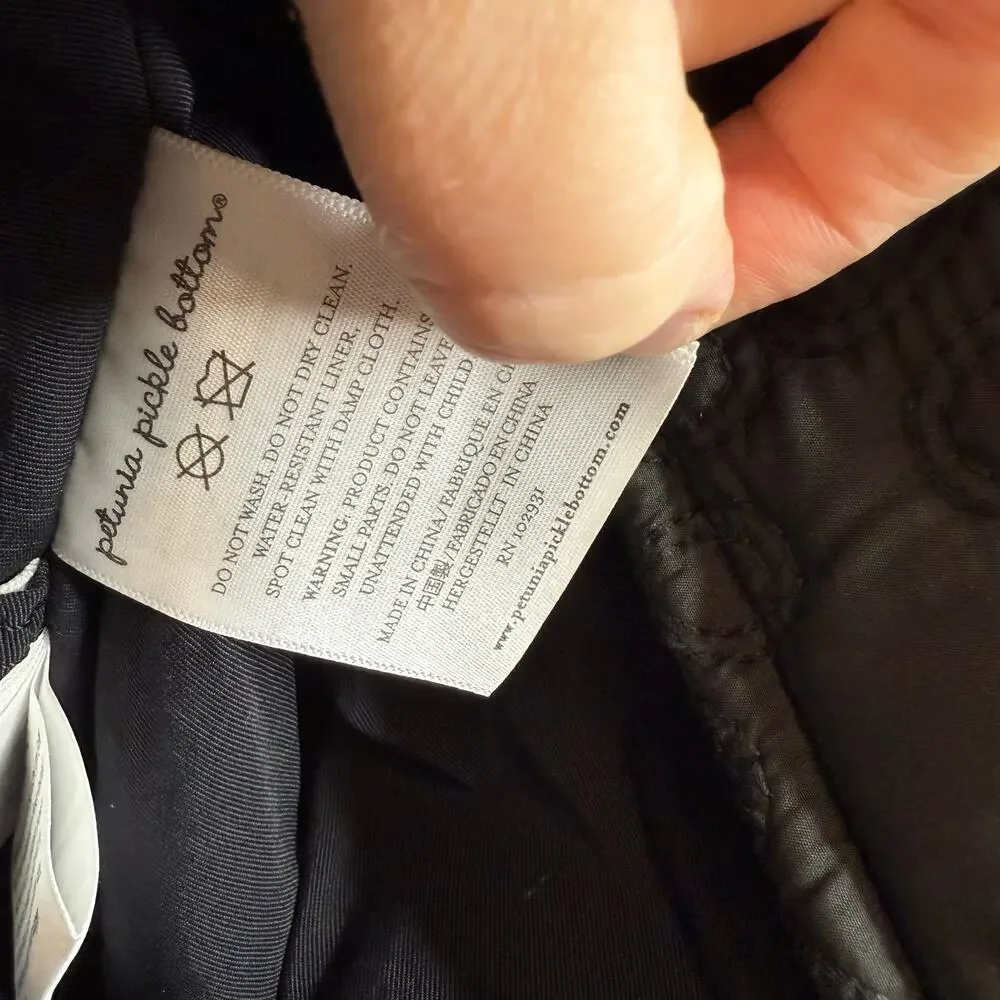 PETUNIA PICKLE BOTTOM Central Park North Boxy Backpack Black